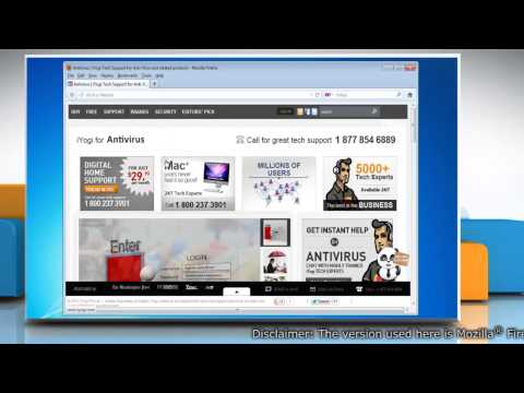 How to enable or disable cookies for websites in Mozilla® Firefox