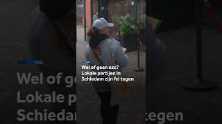 Wel of geen azc? Lokale partijen in Schiedam zijn fel tegen