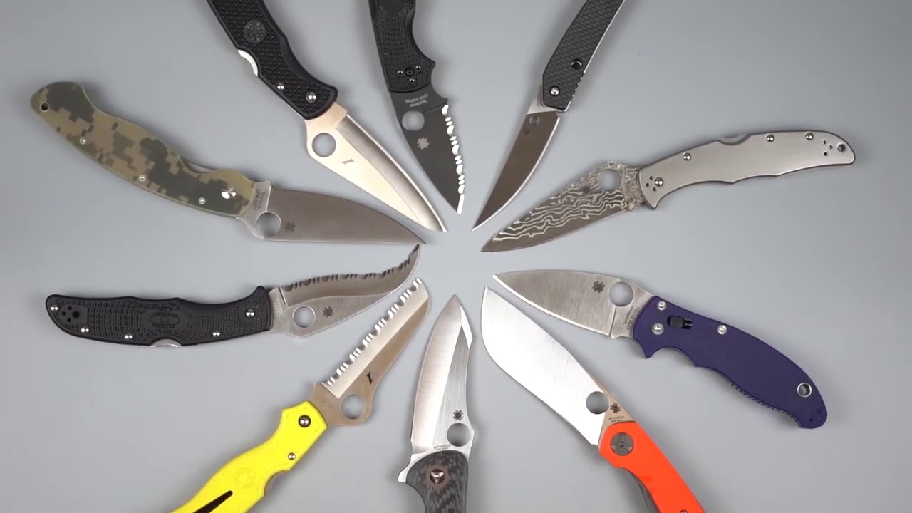 Cómo elegir tu navaja Spyderco 