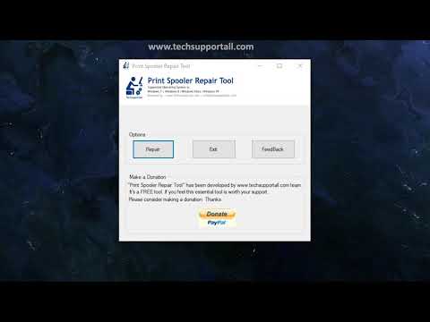 How to download and use print spooler repair tool