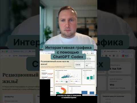 Интерактивные графики с помощью ChatGPT Codex. Александр Свет