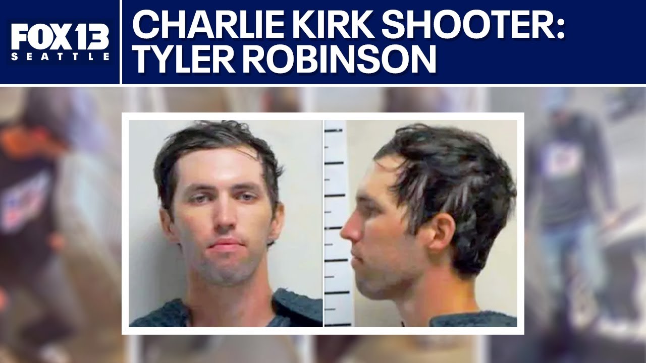 Charlie Kirk murder suspect arrested, Tyler Robinson mugshot released