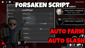 FORSAKEN SCRIPT 2025 | PASTEBIN NO KEY | AUTOFARM , INSTANT GENERATOR , ESP JASON ,  ANTI KICK
