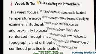 Grade 10 Geography Term 1 | Scope for Test 2026