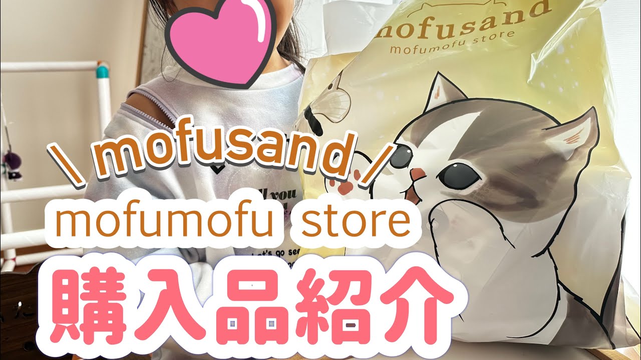【購入品紹介】mofusand もふもふストアへ行ってきました😽どれもこれもかわいくってたまらなかったよ〜🫠💗