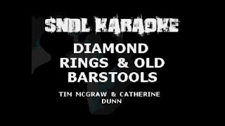 Tim McGraw & Catherine Dunn - Diamond Rings And Old Barstools [Karaoke]