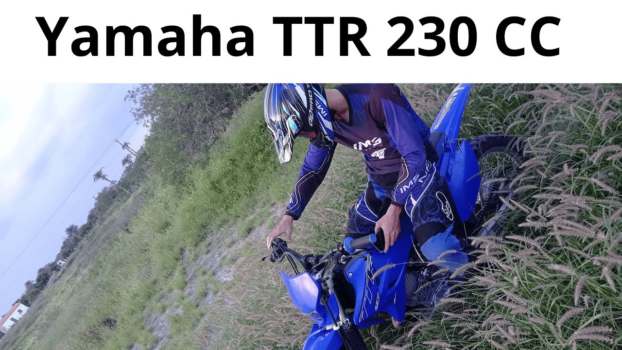 Yamaha TT-R 230 - Preco, Ficha Tecnica, Consumo, Fotos e Video