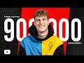 REACHING 900,000 SUBSCRIBERS!