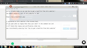 How to Get a #Free #Backlink. Domain Authority (DA) - 86. (Step by Step Guide) #SEO #thebacklinker