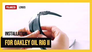 Oakley Oil Rig II Lenses Replacement Tutorial | How to Install New Lenses