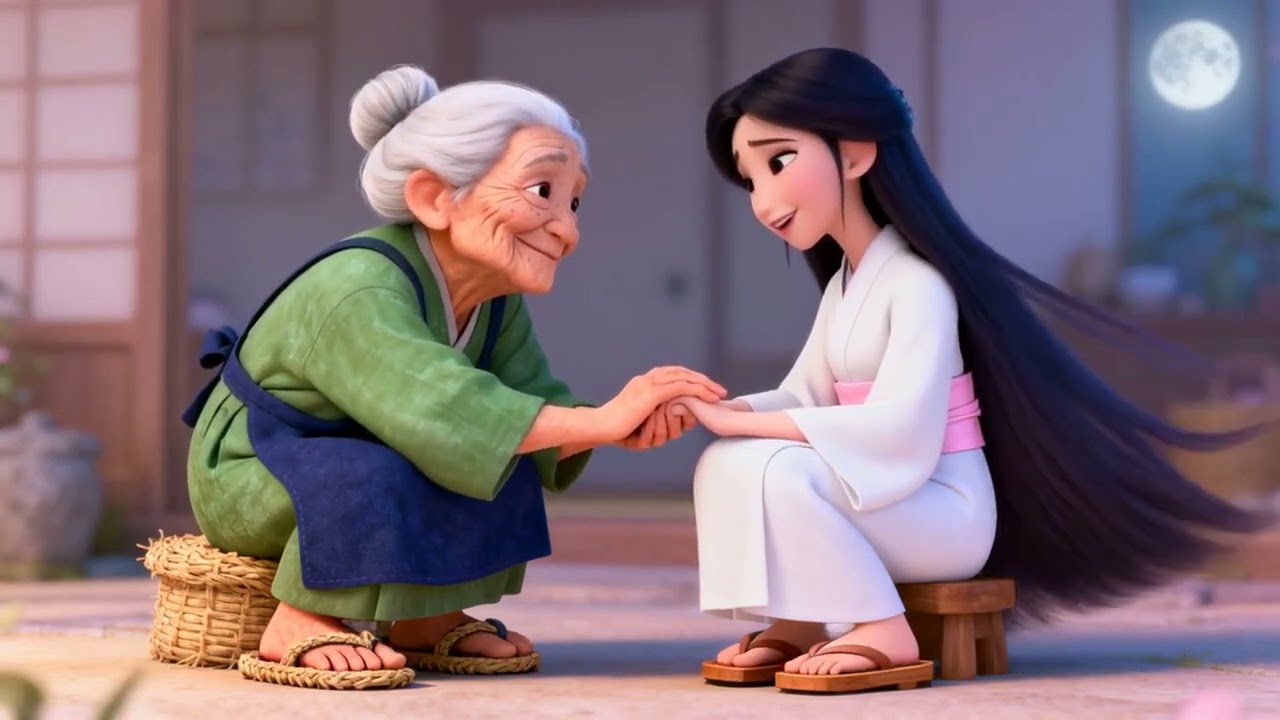 かぐや姫｜日本昔話｜やさしい寝る前アニメ