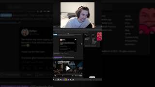 xQc's response to Amouranth's tweet Wealth