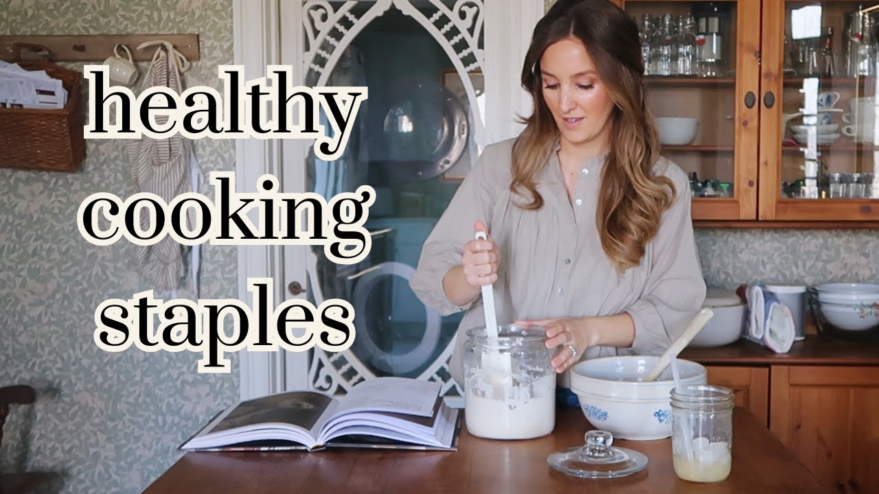 Make healthy home cooking easier with this method (+ pantry tour)