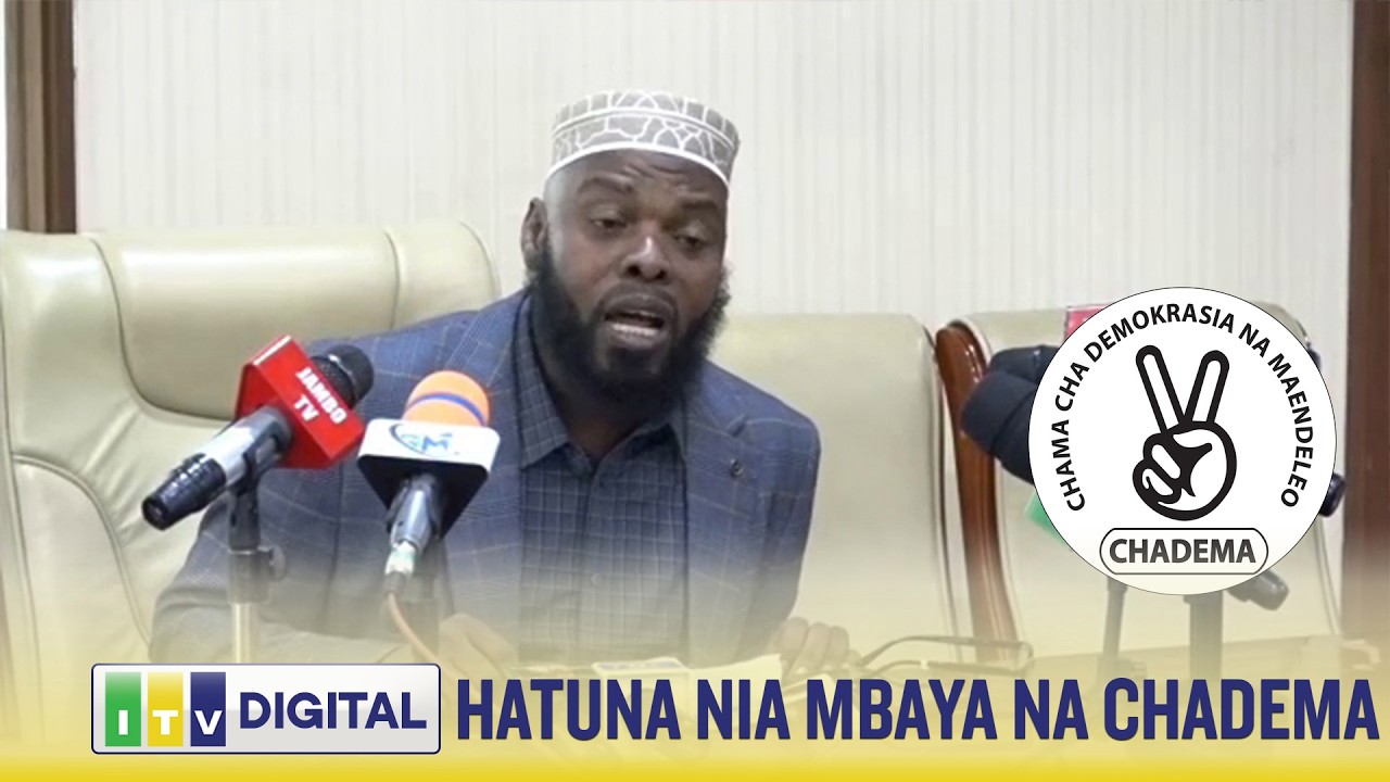 “HATUKUIPELEKA CHADEMA MAHAKAMANI KUIHUKUMU” SAID ISSA MOHAMMED