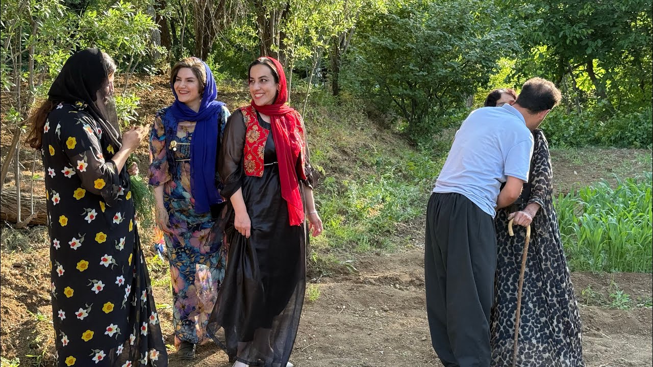 Warm Life of a Farming Family in Kurdistan Mountains – Pure and Heartfelt Moments
