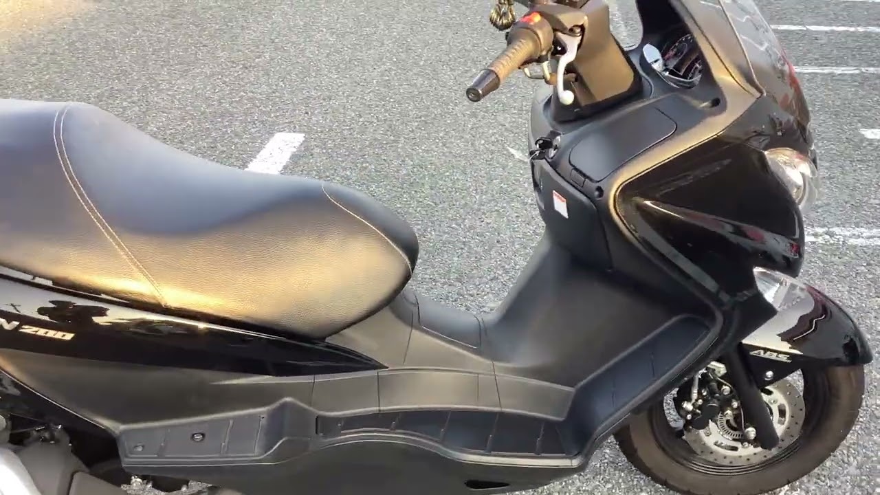 SUZUKI バーグマン200 グレー 格安配送キャンペーン 期間限定 諸経費0