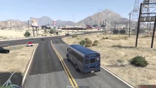 GTA Online - Heist - Prison Break - Bus (ยืม!!รถนักโทษ) 1080p 60FPS screenshot 1