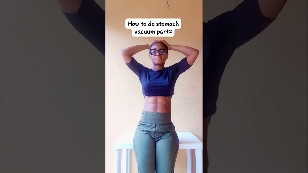 how to do stomach vacuum exercise part 2