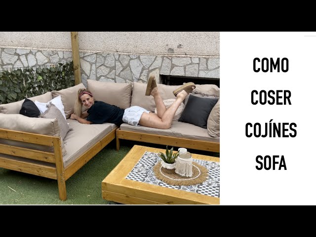 HOW TO SEW OUTDOOR SOFA CUSHIONS 