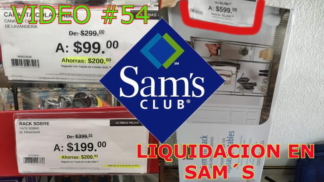 ✨✨ENCONTRAMOS MAS LIQUIDACION ES SAM´S?✌✨ - YouTube