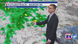 Weather Forecast for Baton Rouge – 5/4/24: Scattered rain chances ahead of some hot temperatures