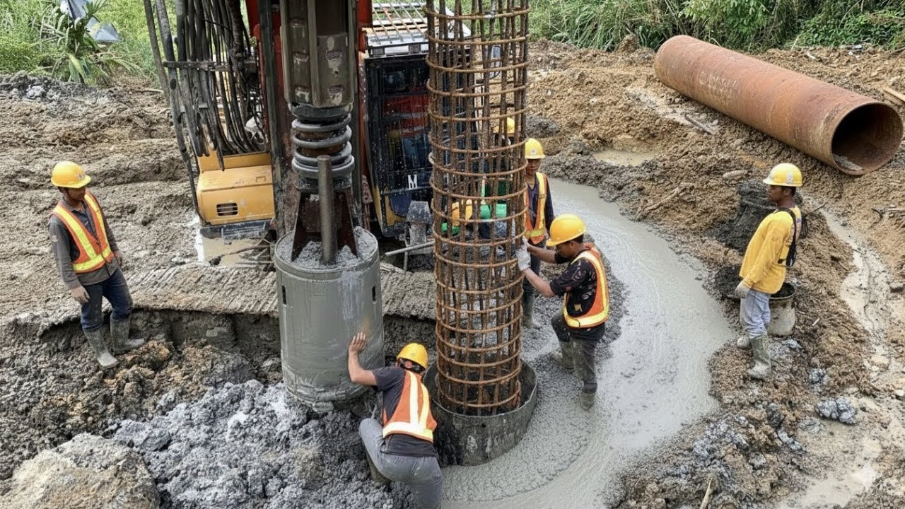 Terlihat Kompak Semua Karyawan”Pengecoran kali ini Lebih Cepat Dan Akurat