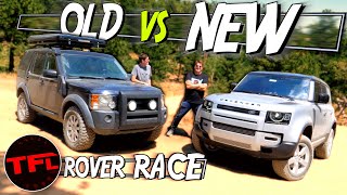 How Does The 2020 Land Rover Defender Perform Off-Road? I Race It Against an Old One To Find Out!