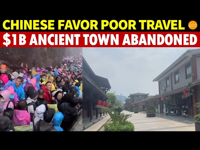 Chinese Favor Poor Travel: $1 Billion Ancient Town, Previously Thronged by Thousands, Now Abandoned class=