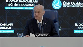 Genel Başkanımız Sn. Devlet BAHÇELİ'nin Basın Toplantısında Yapmış Oldukları Konuşma (25 Mayıs 2024)