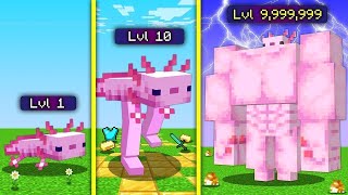 minecraft but you can upgrade axolotls