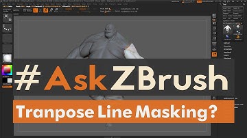 #AskZBrush: “How can I use the Move Transpose Line to Mask parts of my model?”