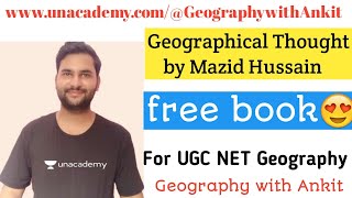 Geographical Thought By Mazid Hussain Free book || free study material for NTA UGC NET Geography screenshot 4