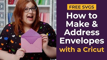 How to Make & Address Envelopes with a Cricut!