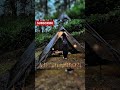 Heavy Rain Jungle Survival | One Night Solo Camping*