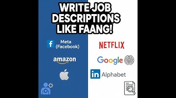 Learning to Write Job Descriptions: FAANG Secrets & AI Optimization for Recruiters