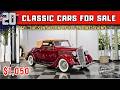 20 Cheap Classic Cars For Sale by Owner today
