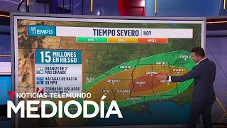 Tiempo Severo Y Nieve En Plena Primavera El Pas Lidia Con Un Tiempo Mixto  Noticias Telemundo
