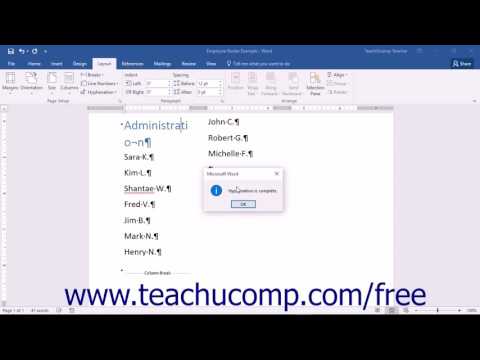 Word 2016 Tutorial Hyphenation Settings Microsoft Training