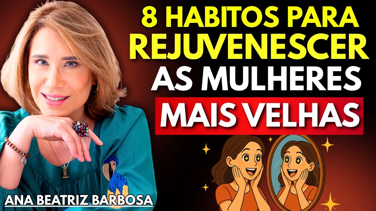 8 Hábitos ESSENCIAIS para Embelezar as Mulheres e Parecer Mais Jovem - Ana Beatriz Barbosa