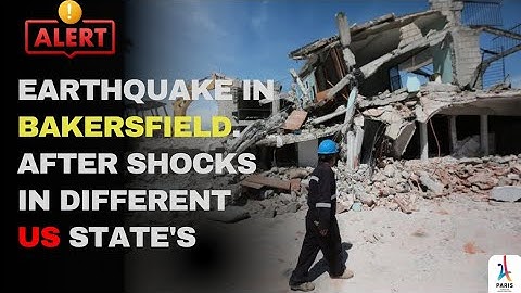 "Alert 🚨 " 5.2 magnitude Earthquake strikes near of Bakersfield area | after shock's continue