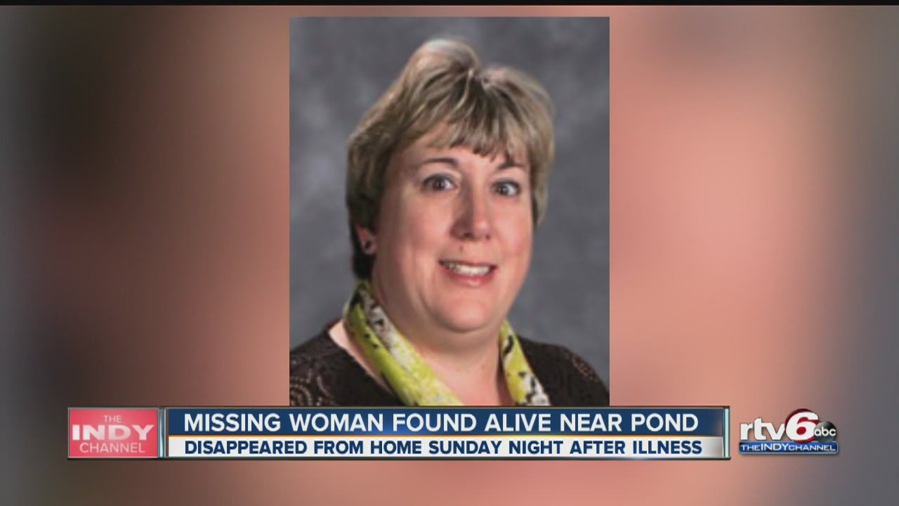 Missing woman found alive near pond - YouTube