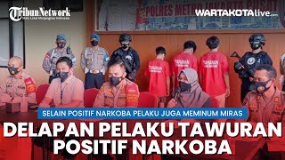 Jalani Tes Urine, Dua dari Delapan Pelaku Tawuran di Kemayoran Tewaskan Satu Warga Positif Narkoba