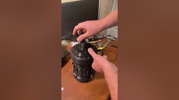 3:1 3D printed Curta Calculator test trice