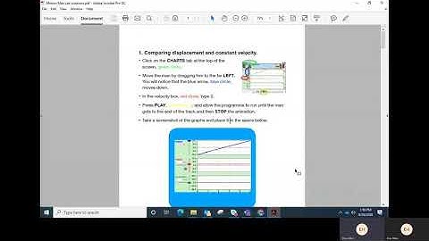 Moving Man PhET tutorial