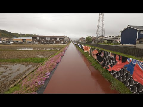 峰山の街歩き動画