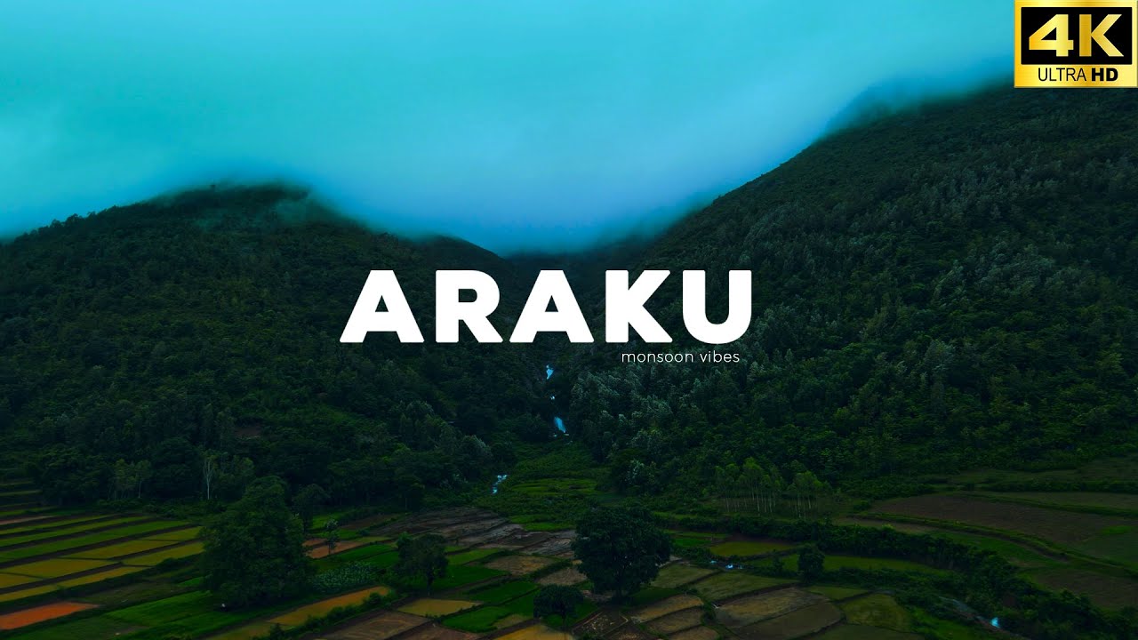 Araku Valley  Monsoon | Drone Shots 2025 4k | Heaven in AndhraPradesh