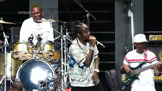 Popcaan Full Performance @ Burna Boy's  'Love Damini'  Tour Jamaica Edition
