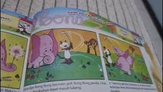 Habibie Bercerita Bona Gajah Berbelalai Panjang. Majalah Bobo 50th