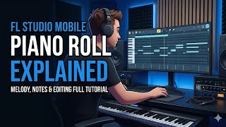 FL Studio Mobile Piano Roll Explained | Melody, Notes & Editing Full Tutorial Hindi