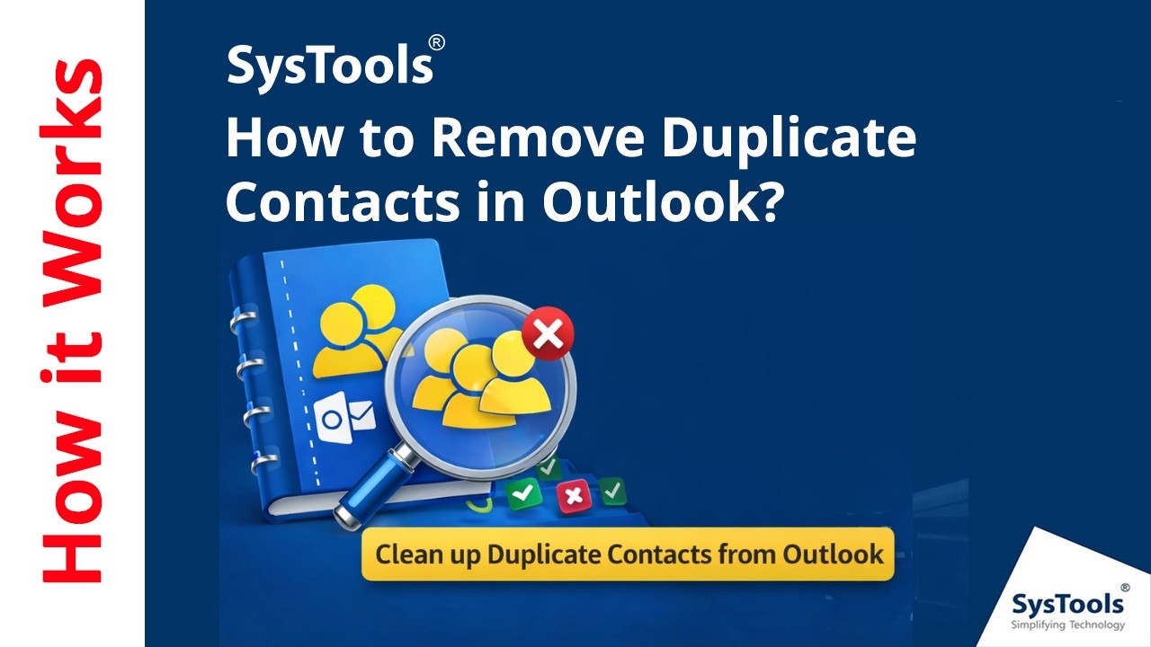 How to Remove Duplicate Contacts in Outlook | Delete Duplicate Outlook Contacts Easily